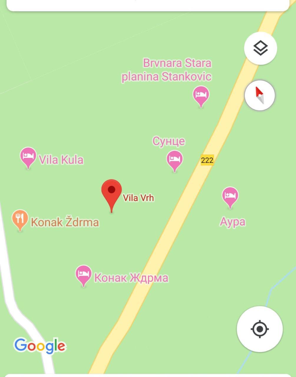 Vila Vrh Crni Vrh Dış mekan fotoğraf